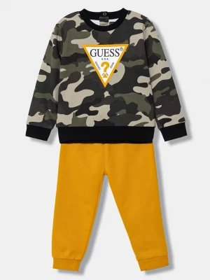 Obrázek produktu Guess Bavlněná tepláková souprava pro miminka Guess 2-pack zelená