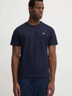 Obrázek produktu Guess Bavlněné tričko Guess námořnická modř