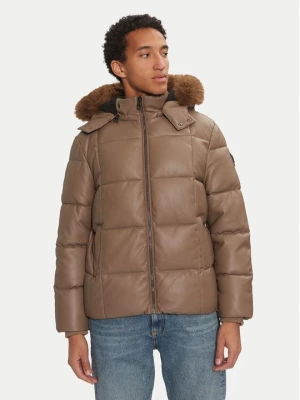 Obrázek produktu Guess Bunda z imitace kůže M4BL33 WGJB0 Hnědá Regular Fit