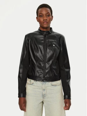 Obrázek produktu Guess Bunda z imitace kůže W4YL04 WE480 Černá Regular Fit