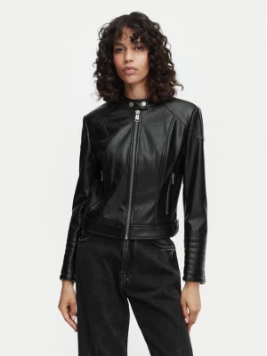 Obrázek produktu Guess Bunda z imitace kůže W6YL25 W2914 Černá Regular Fit