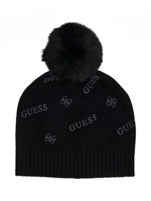 Obrázek produktu Guess čepice s bambulí dětská černá