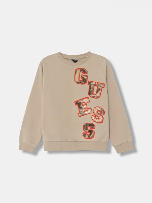 Obrázek produktu Guess Dětská bavlněná mikina béžová