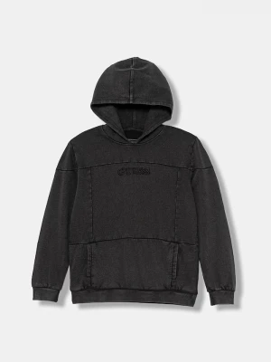 Obrázek produktu Guess Dětská bavlněná mikina Guess černá