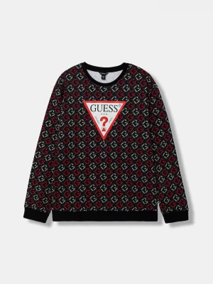 Obrázek produktu Guess Dětská bavlněná mikina Guess černá