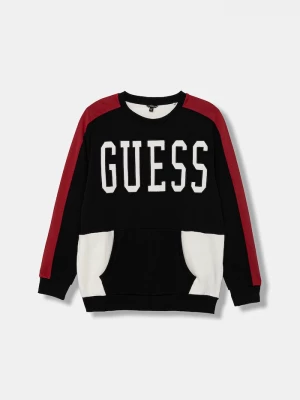Obrázek produktu Guess Dětská bavlněná mikina černá