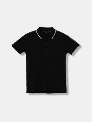 Obrázek produktu Guess Dětská bavlněná polokošile černá