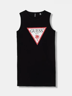 Obrázek produktu Guess Dětské bavlněné šaty černá