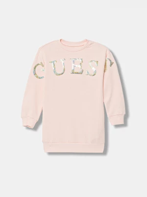 Obrázek produktu Guess Dětské bavlněné šaty Guess růžová