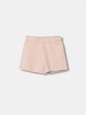 Obrázek produktu Guess Dětské bavlněné šortky Guess růžová
