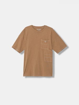 Obrázek produktu Guess Dětské bavlněné tričko Guess béžová