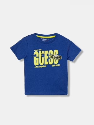 Obrázek produktu Guess Dětské bavlněné tričko Guess fialová