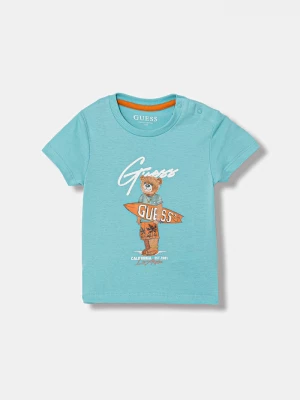 Obrázek produktu Guess Dětské bavlněné tričko Guess modrá