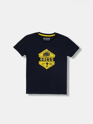 Obrázek produktu Guess Dětské bavlněné tričko námořnická modř