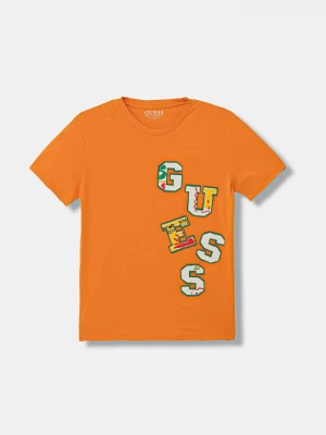 Obrázek produktu Guess Dětské bavlněné tričko oranžová