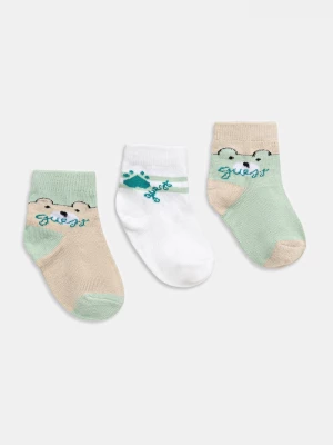 Obrázek produktu Guess Dětské ponožky Guess 3-pack zelená