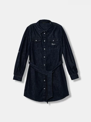 Obrázek produktu Guess Dětské riflové šaty Guess námořnická modř