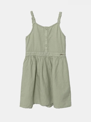 Obrázek produktu Guess Dětské šaty s příměsí lnu Guess zelená