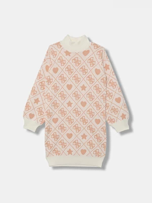 Obrázek produktu Guess Dětské šaty s příměsí vlny Guess oranžová
