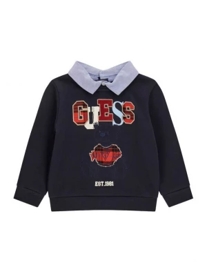 Obrázek produktu Guess Sada mikina a látkové kalhoty N6BG01 K6105 Tmavomodrá Regular Fit