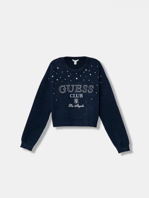 Obrázek produktu Guess Dětský svetr Guess námořnická modř
