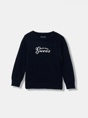 Obrázek produktu Guess Dětský svetr Guess námořnická modř