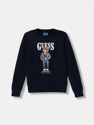 Obrázek produktu Guess Dětský svetr Guess námořnická modř