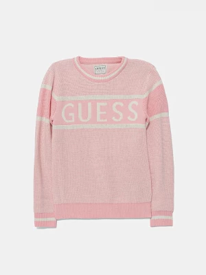 Obrázek produktu Guess Dětský svetr s příměsí vlny Guess růžová
