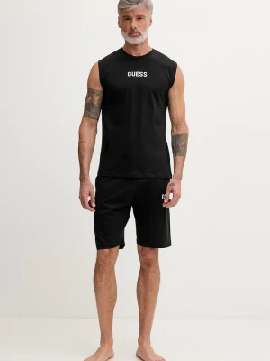 Obrázek produktu Guess dvoudílné pyžamo pánské bavlněné MALCOLM černá