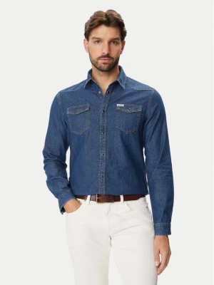 Obrázek produktu Guess džínová košile M6BH02 D2069 Modrá Regular Fit