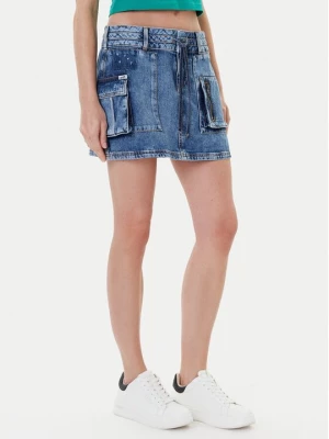 Obrázek produktu Guess Džínová sukně W5YD0L D5R01 Modrá Regular Fit