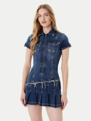 Obrázek produktu Guess Džínové šaty W5YK71 D4H1D Modrá Regular Fit