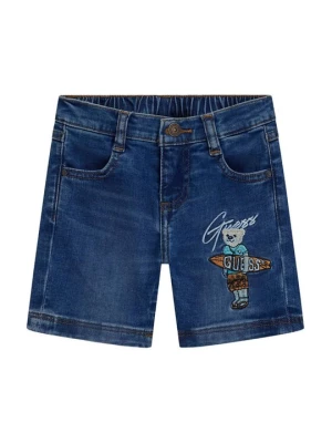 Obrázek produktu Guess Džínové šortky N6GD12 D4CA0 Tmavomodrá Regular Fit