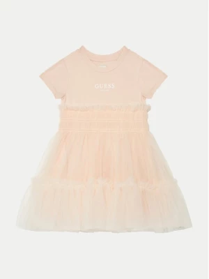 Obrázek produktu Guess Elegantní šaty K5RK14 K6YW0 Korálová Regular Fit