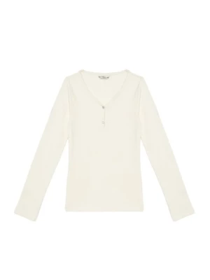Obrázek produktu Guess Halenka J5YP02 KBCO2 Écru Regular Fit Krémová