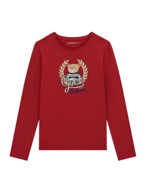 Obrázek produktu Guess Halenka J6BI21 K5818 Tmavě červená Regular Fit