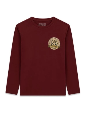 Obrázek produktu Guess Halenka L6YI08 K3717 Bordó Regular Fit