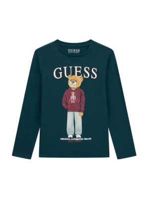 Obrázek produktu Guess Halenka L6YI20 K3752 Tmavě zelená Regular Fit