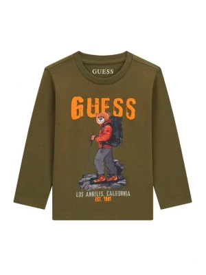 Obrázek produktu Guess Halenka N6BI04 K5854 Zelená Regular Fit
