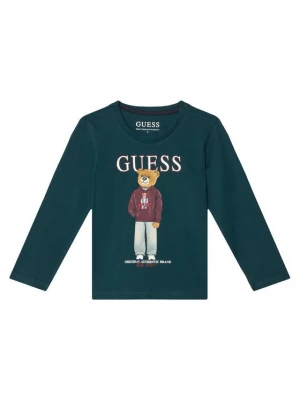Obrázek produktu Guess Halenka N6YI06 K3794 Tmavě zelená Regular Fit