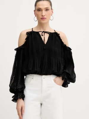 Obrázek produktu Guess halenka odhalenými rameny dámská EMILIA černá