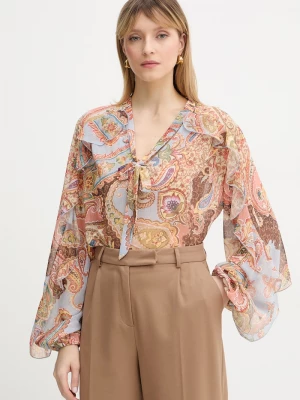 Obrázek produktu Guess halenka s volánkem dámská PAISLEY oranžová