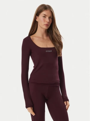 Obrázek produktu Guess Halenka V6BP05 K6318 Bordó Slim Fit