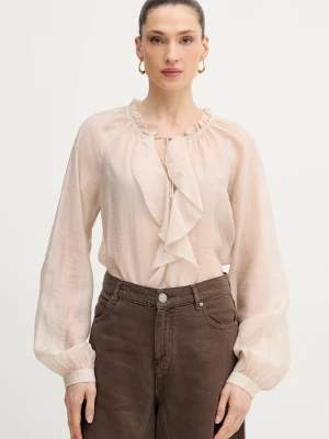Obrázek produktu Guess halenka volánkem dámská MAELYS béžová