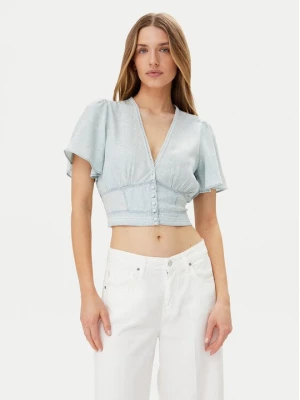 Obrázek produktu Guess Halenka W5GH82 D5N81 Světle modrá Regular Fit