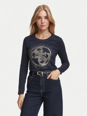 Obrázek produktu Guess Halenka W6BI58 K7388 Tmavomodrá Slim Fit
