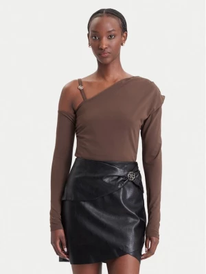 Obrázek produktu Guess Halenka W6BP22 K6257 Tmavě hnědá Slim Fit