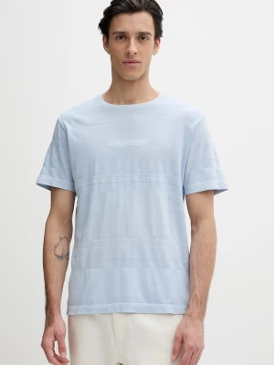 Obrázek produktu Guess Jeans basic tričko pánské bavlněné modrá