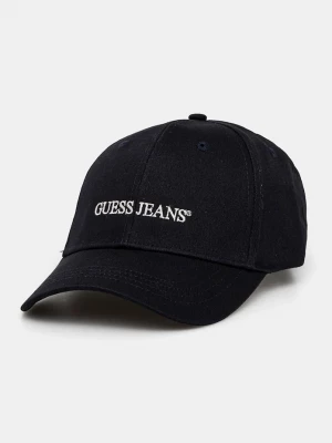 Obrázek produktu Guess Jeans Bavlněná baseballová čepice Guess Jeans námořnická modř