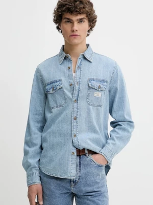 Obrázek produktu Guess Jeans Bavlněná košile Guess Jeans modrá